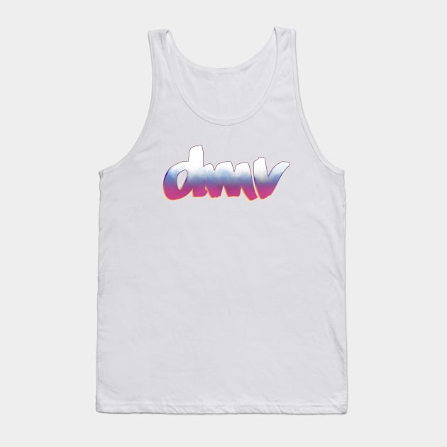 dmv Sunset Berry Tank Top by kmtnewsman